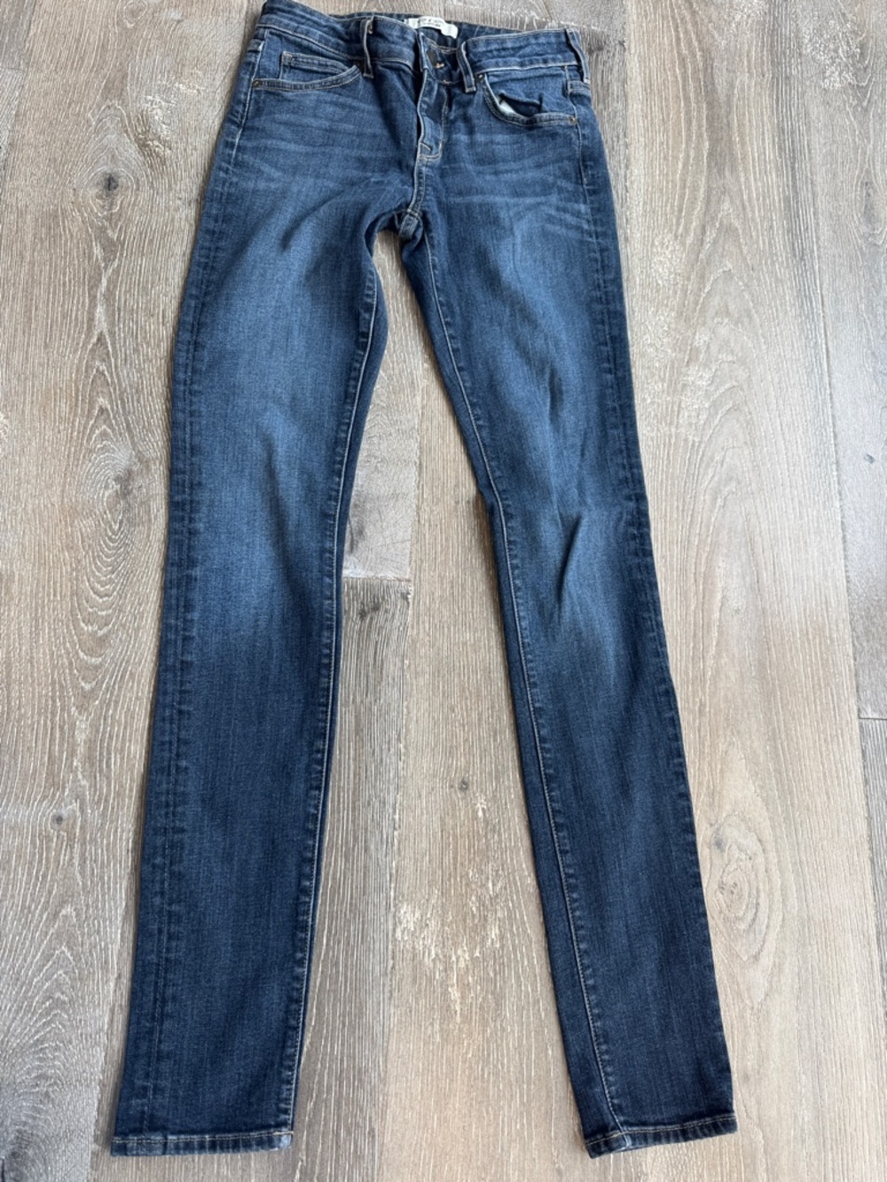 Rich & Skinny Dark Blue Skinny Jeans AZ0507
